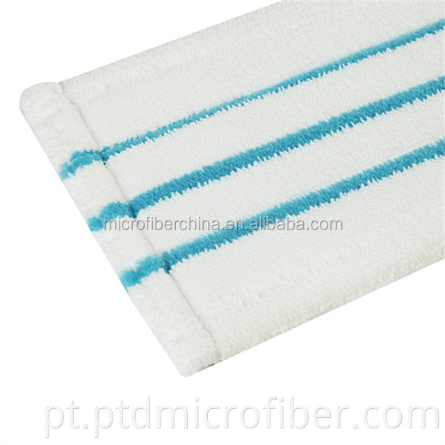 Microfiber scrubbing mop